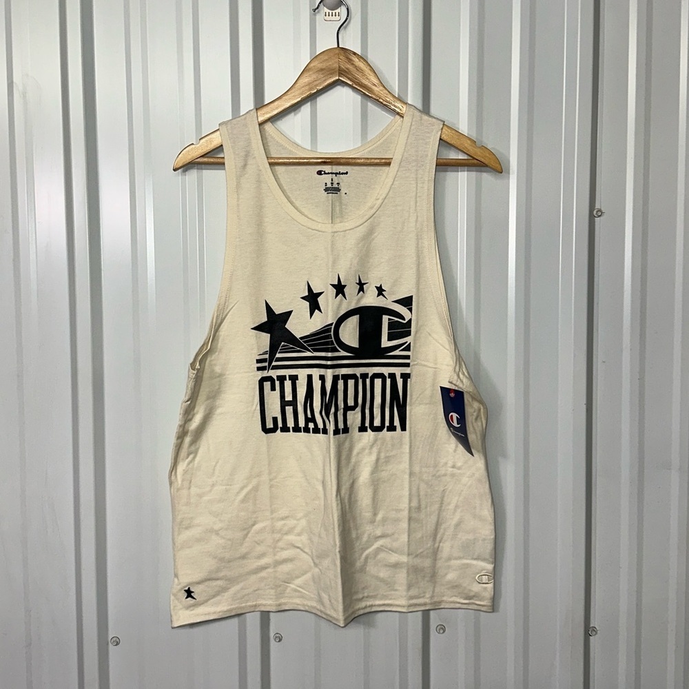 Champion Heritage Muscle Tank Mens Sleeveless Athletic Streetwear Top Small NWT